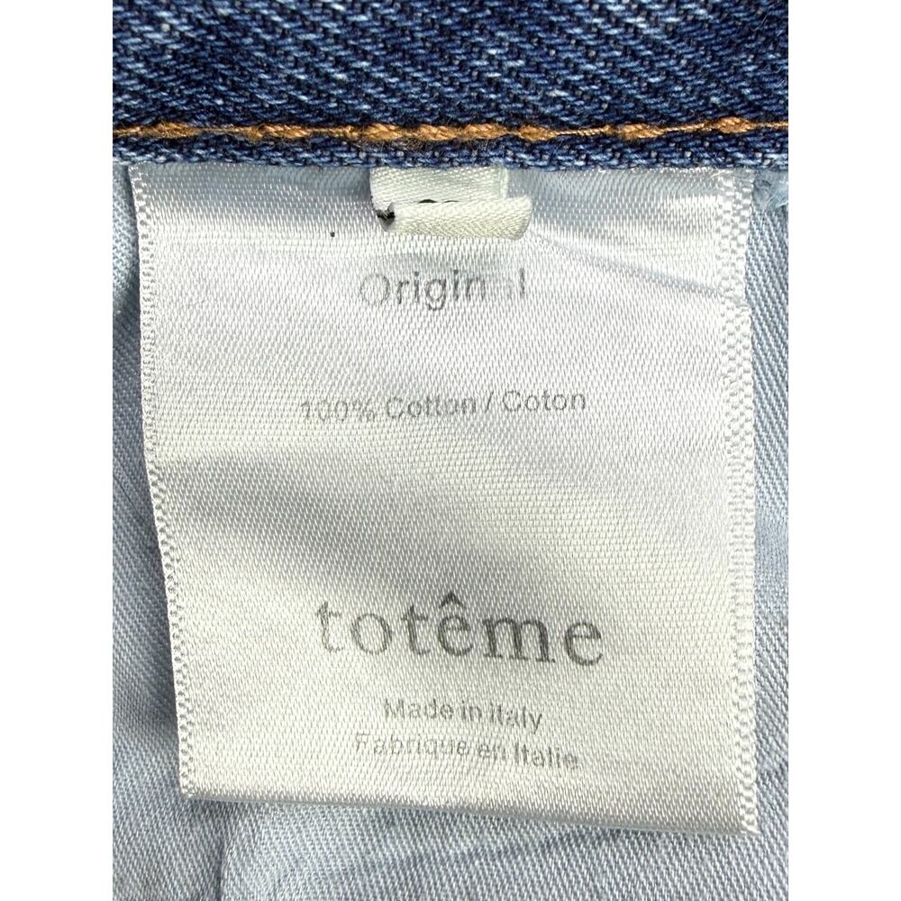 TOTEME Original Jeans Twisted Seam Size 25 - Picture 8 of 8